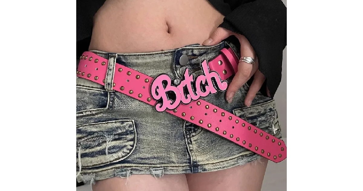 Biker Bitch Belt for women